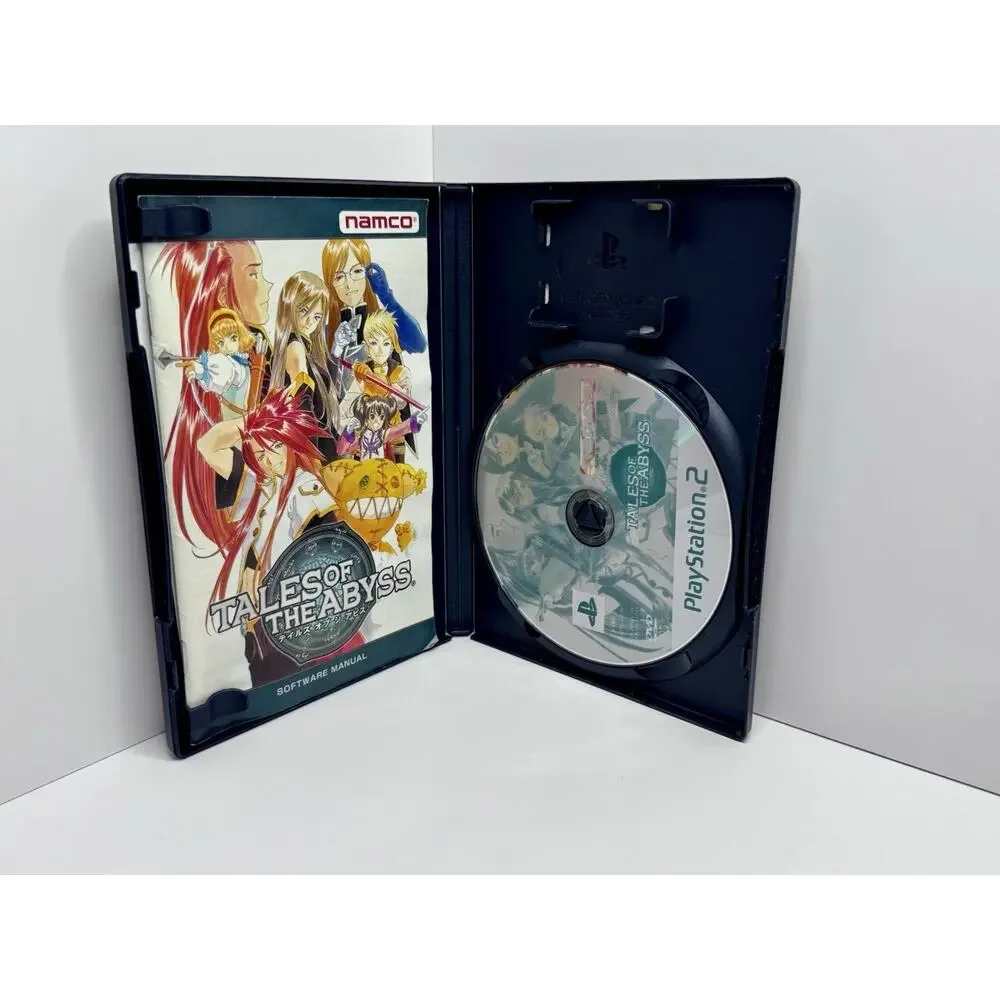 Tales of the Abyss PS2 Sony PlayStation 2 Namco Japan NTSC-J 2005 RPG Anime
